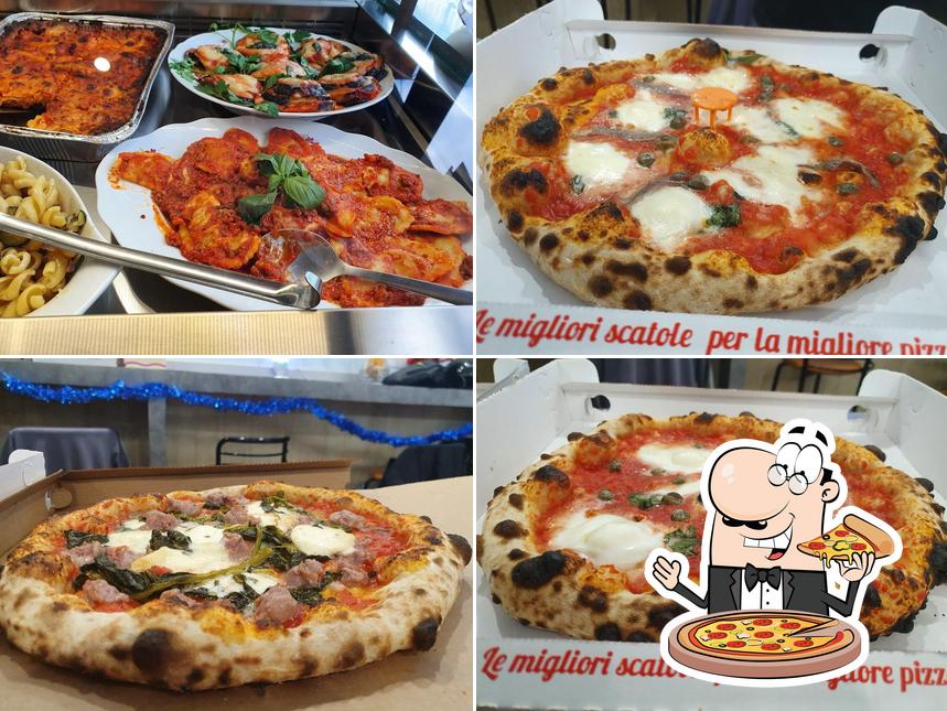 Scegli tra le molte varianti di pizza