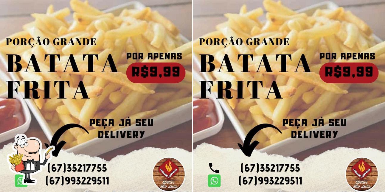 Experimente fritas no Espetu`s São Luiz