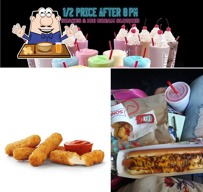 Food at Sonic Drive-In