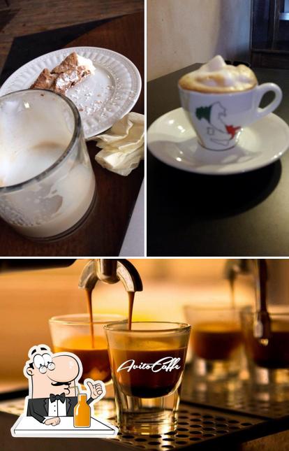 Enjoy a beverage at Avito Caffe