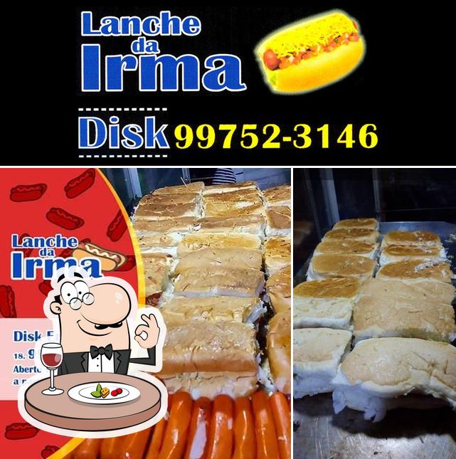 Food at Lanche da Irma