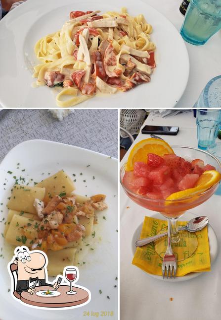 Essen im Ristorante La Piazzetta