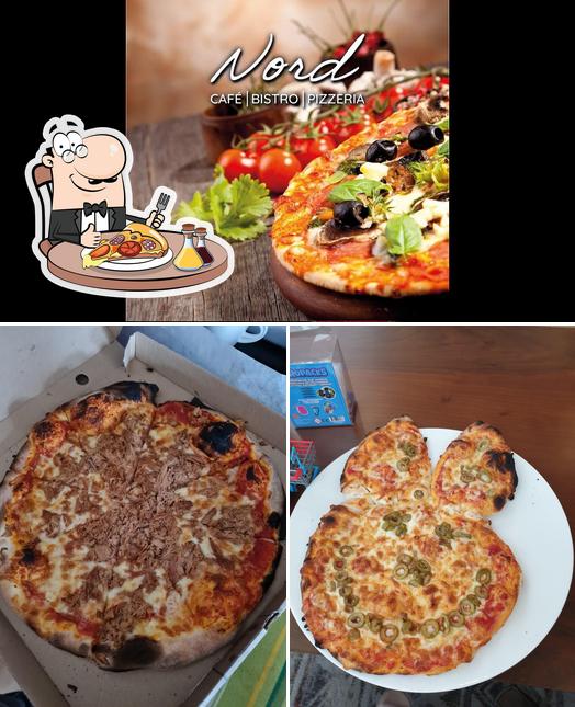 Probiert eine Pizza bei NORD Café Bistro Pizzeria