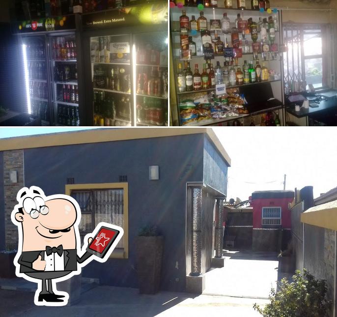 La photo de la extérieur et bière concernant Bongane's Place