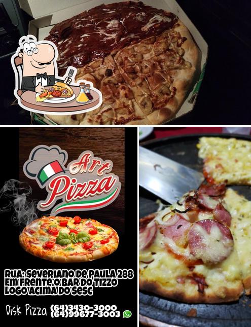 Experimente pizza no Art Pizza Itumbiara