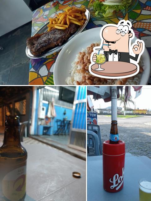 Among different things one can find drink and food at Portuga's Restaurante