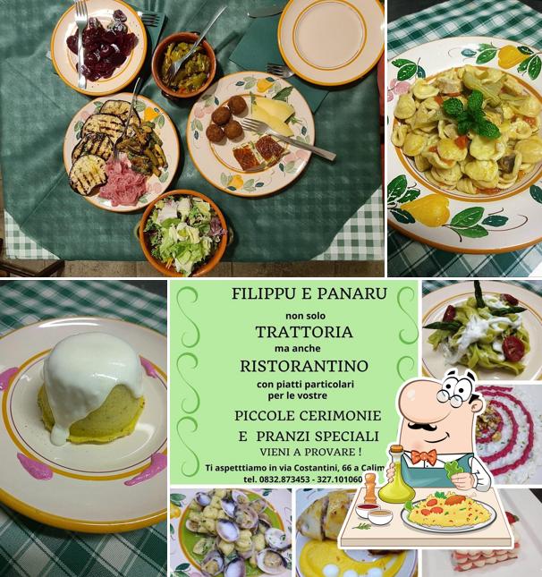 Comida en Trattoria Filippu e Panaru