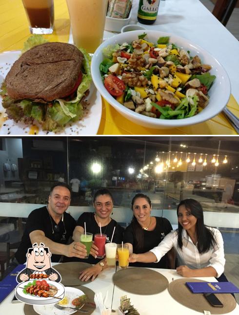 Comida em Restrô Vida Saudável