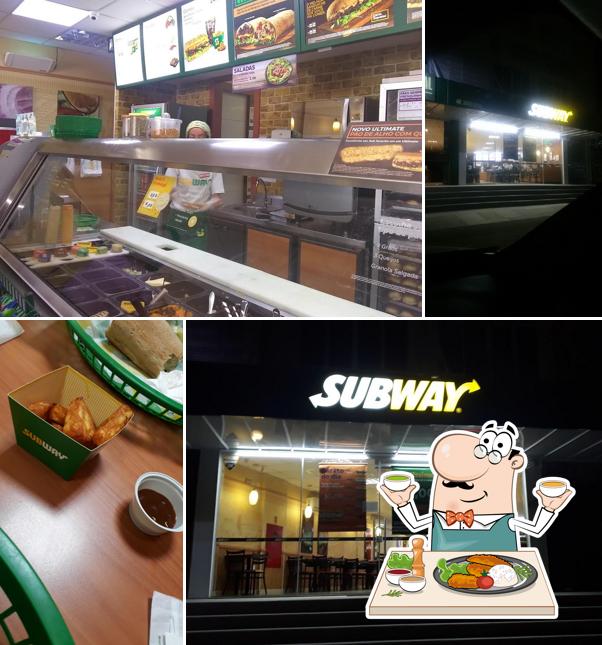 Comida em Subway