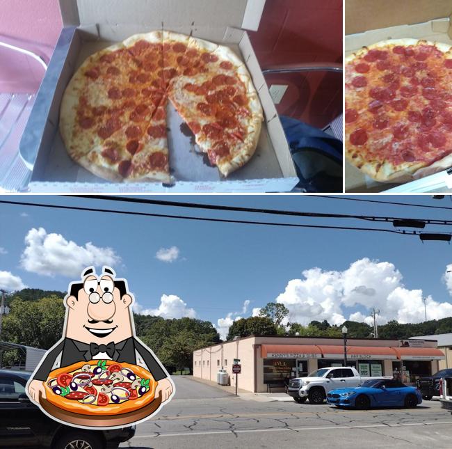 Order pizza at Kenny's Pizza & Subs