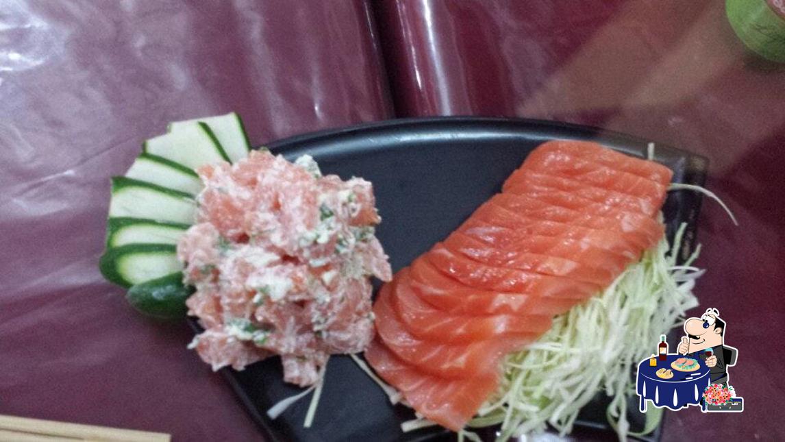 Sashimi em Mr. Sushi Drive