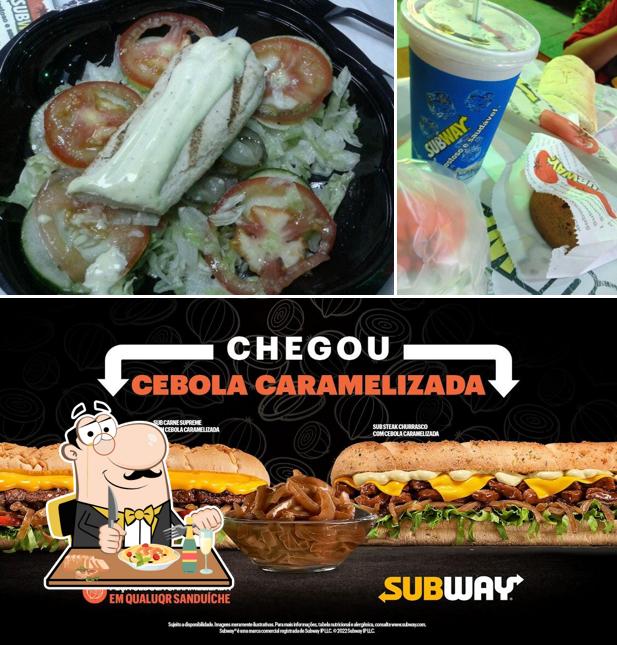 Platos en Subway