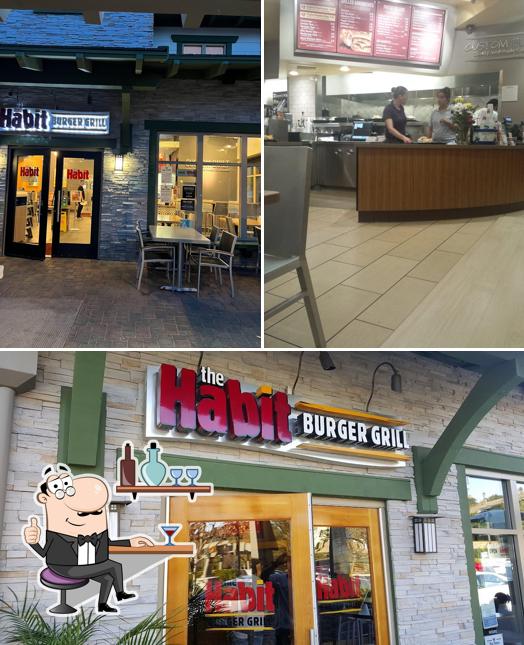 The Habit Burger Grill is distinguished by interior and exterior