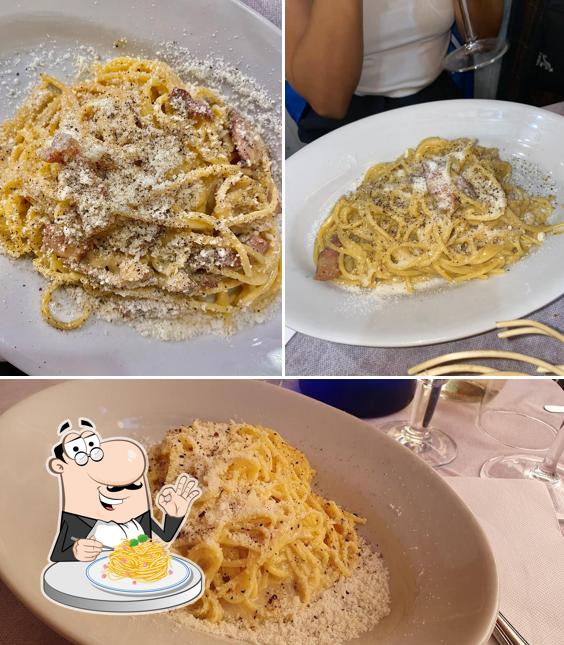 Spaghetti alla carbonara al Trattoria Lilli