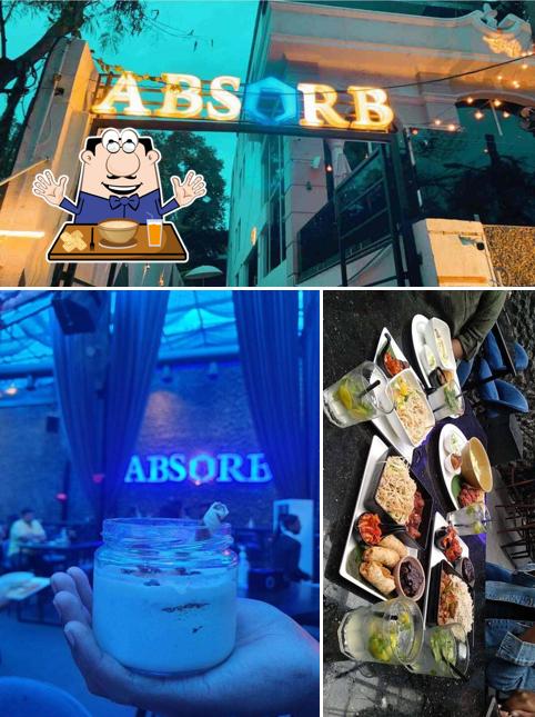 Food at Absorb - The Boutique Bar