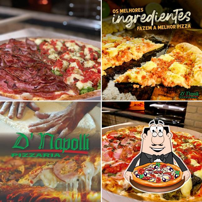 No D' Napolli Pizzaria, você pode desfrutar de pizza