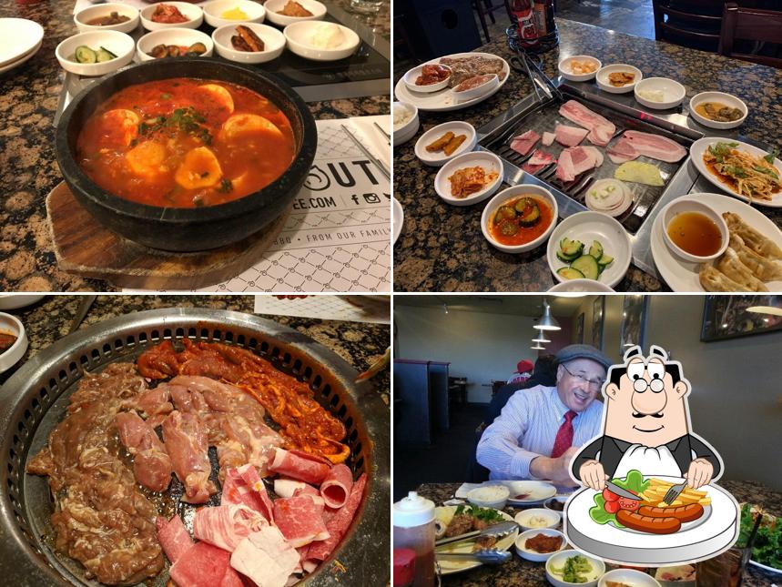 Platos en DAE GEE KOREAN BBQ