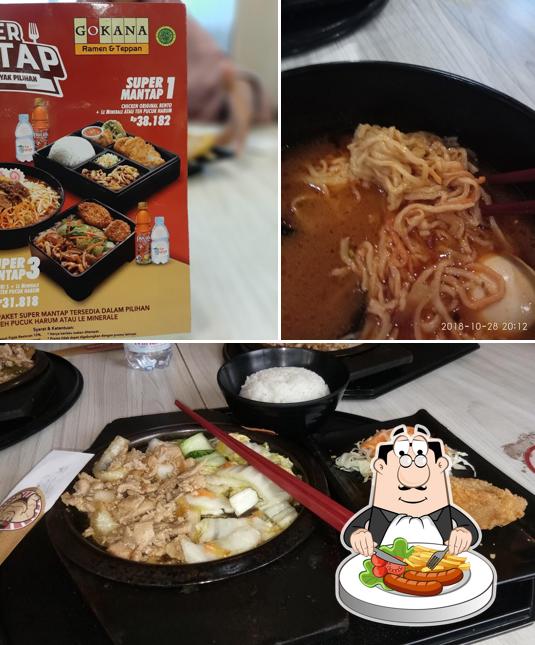 Comida en Gokana Ramen & Tepan Galuh Mas