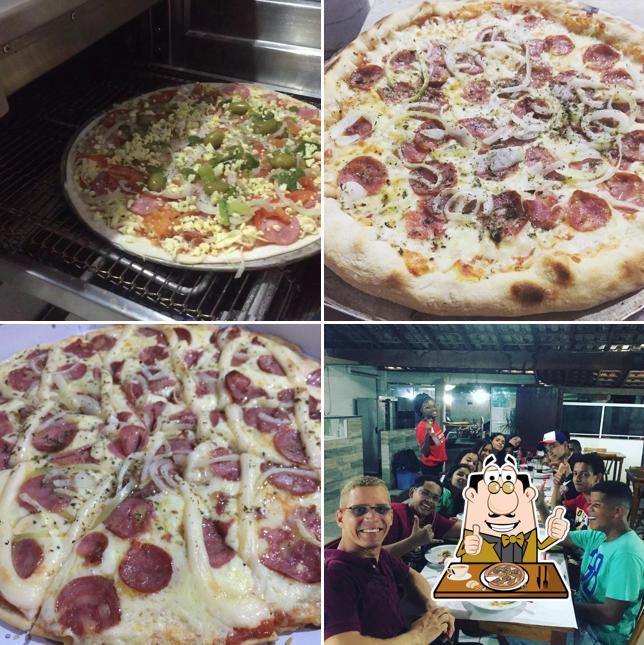 Escolha pizza no Jack Pizzas