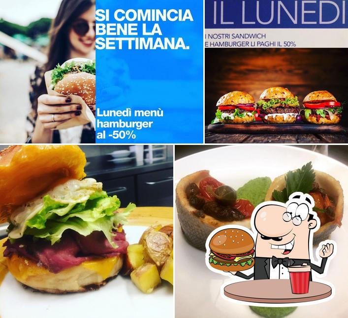 Essayez un hamburger à LA VINERIA & Compagnia Bella