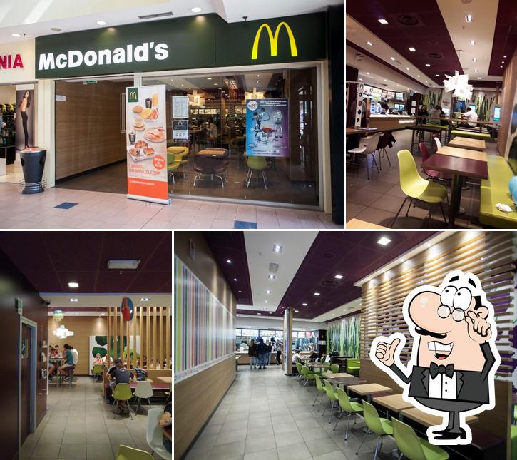 Dai un'occhiata agli interni di McDonald's Erba