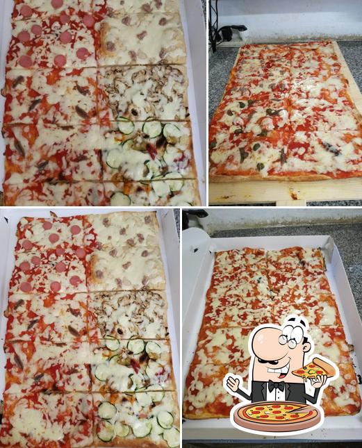 A Pizzeria Rustica alla Romana, puoi provare una bella pizza