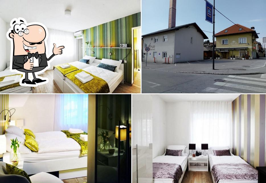 Here's a picture of Azur Rooms Ljubljana