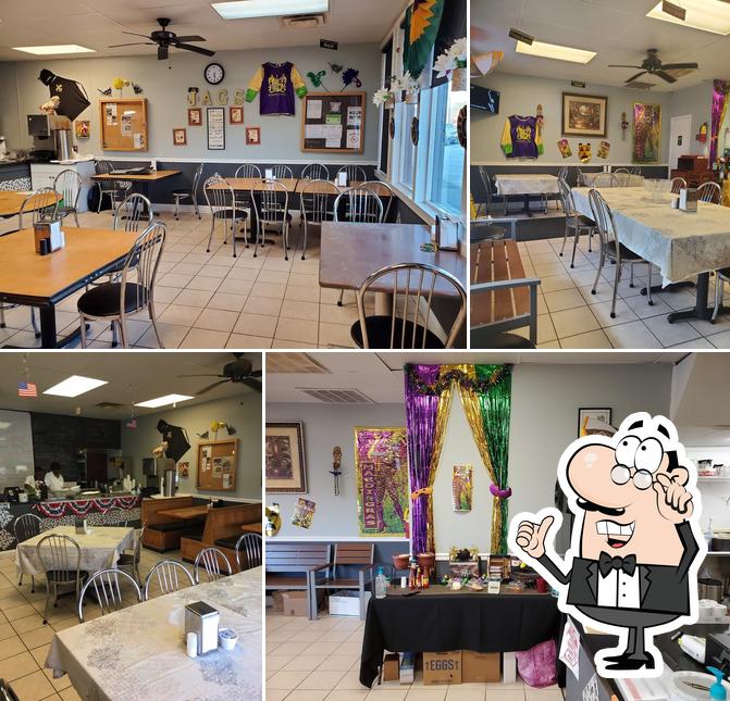 El interior de JAG's Cafe & Catering/Authentic New Orleans Cuisine-Soul Food