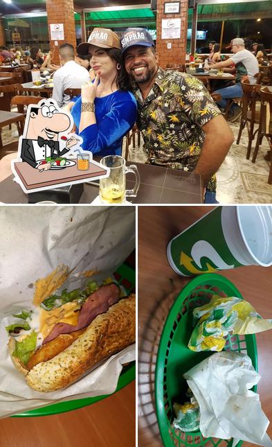 Comida em Subway