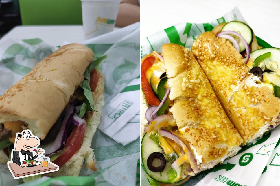 Comida em Subway