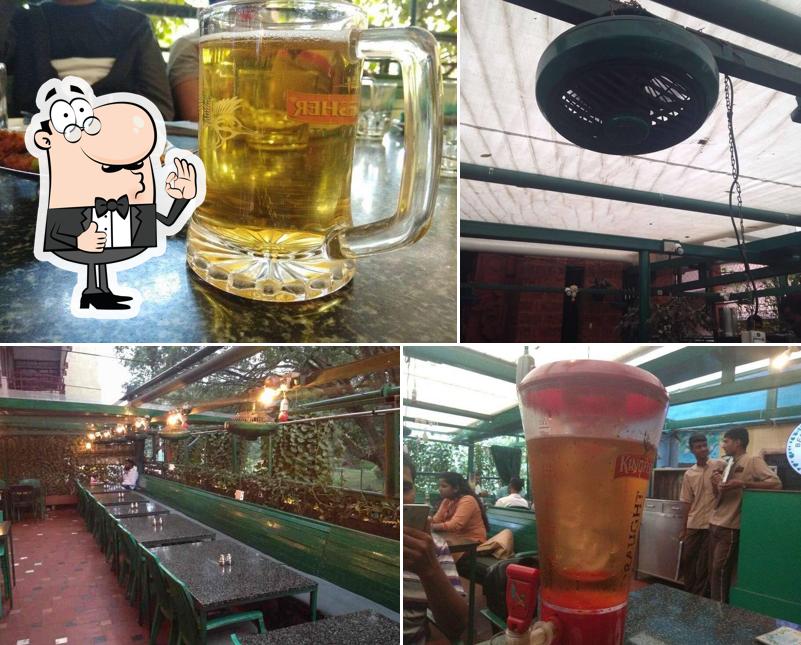 See the pic of Beer Garden
