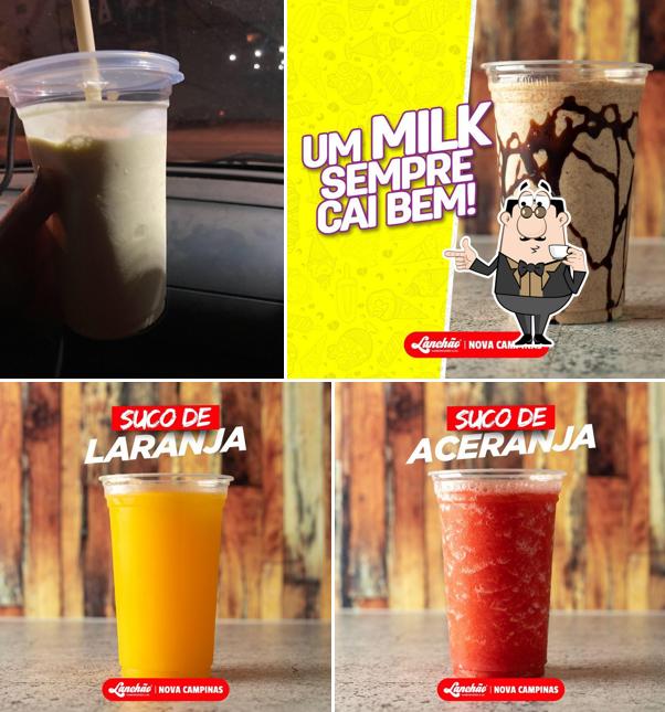 Desfrute de uma bebida no Lanchão Nova Campinas