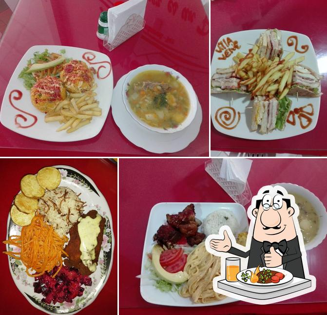 Food at VillaVene Restaurante
