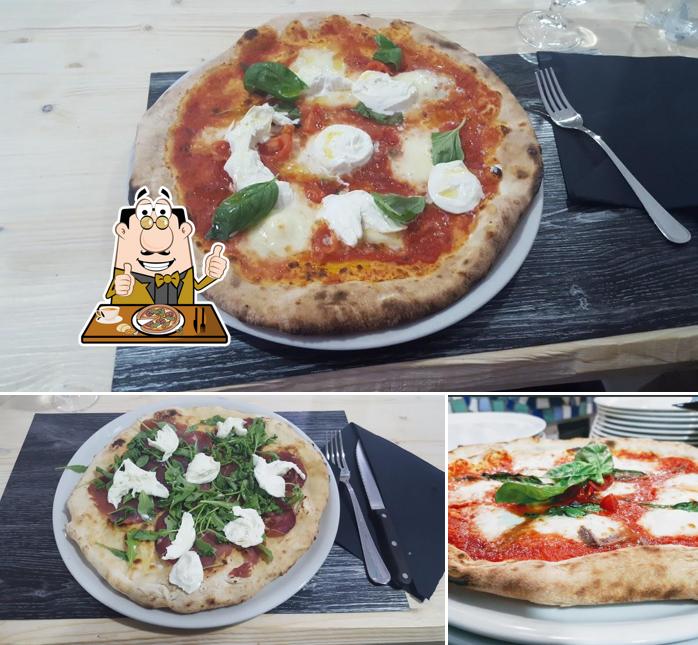 A Ristorante Pizzeria Bella e Buona, puoi prenderti una bella pizza