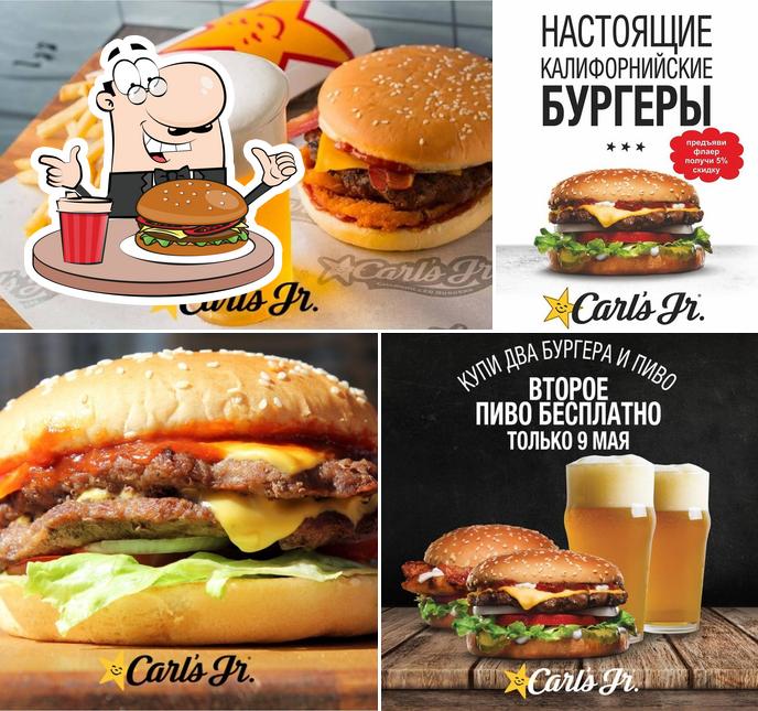 Essayez un hamburger à Carl's Jr