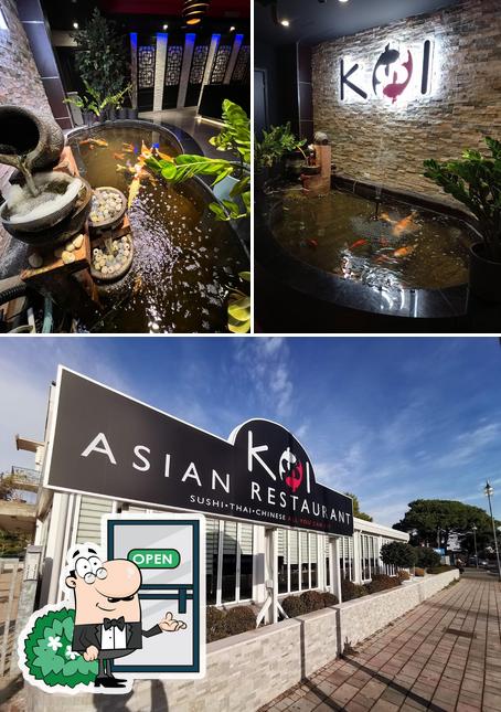 Gli esterni di Koi Asian Restaurant