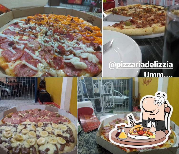 Experimente diversos variedades de pizza