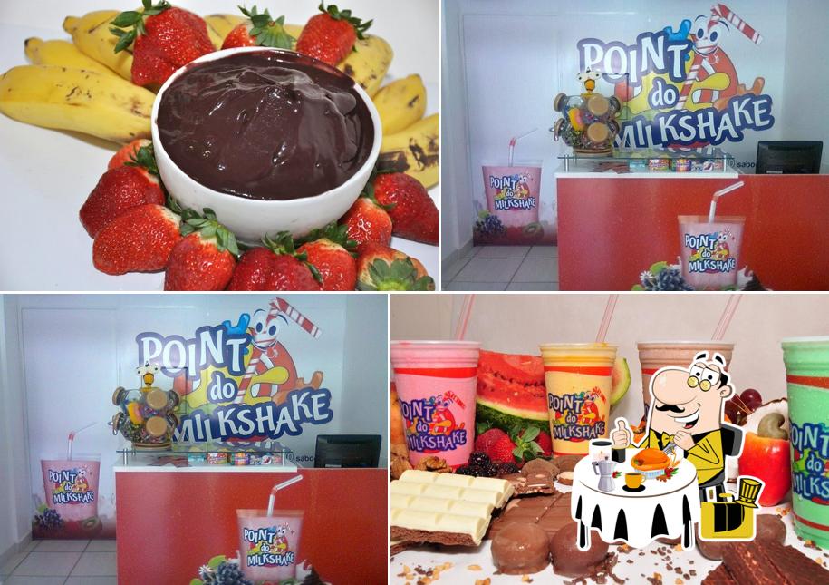 Platos en Point do Milkshake