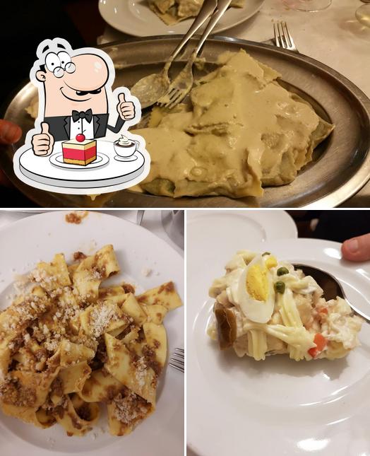 Trattoria Beppa serve un'ampia gamma di dolci