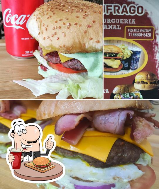 Consiga um hambúrguer no Náufrago Burguer