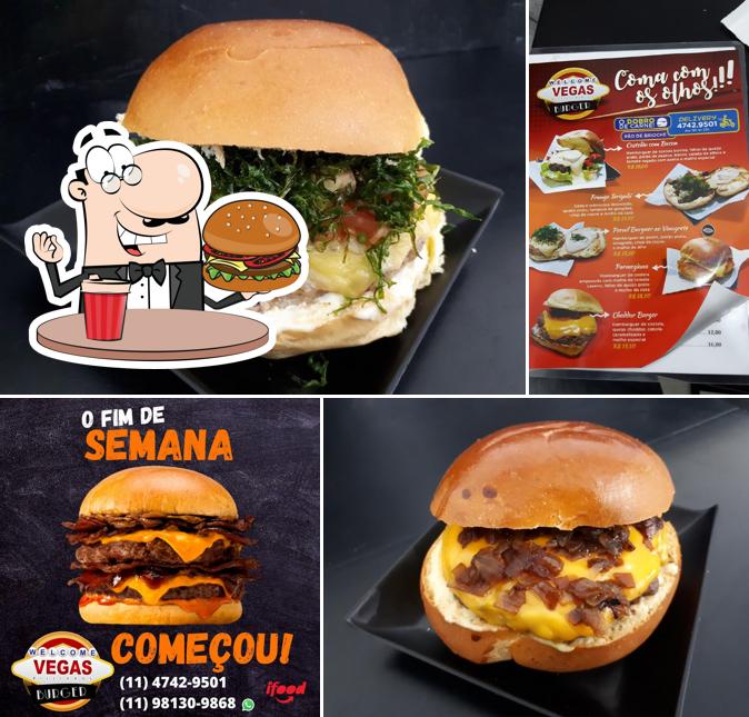 Os hambúrgueres do Vegas Billiards Burger Suzano irão satisfazer diferentes gostos