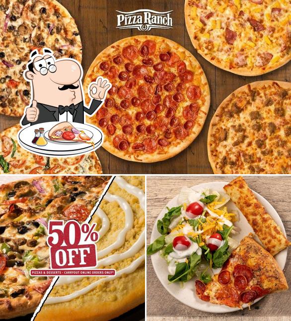 Order pizza at Pizza Ranch