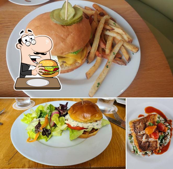 Try out a burger at White Oak Kitchen & Cocktails