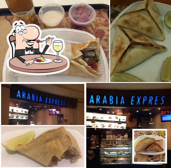 Food at Arabia Express