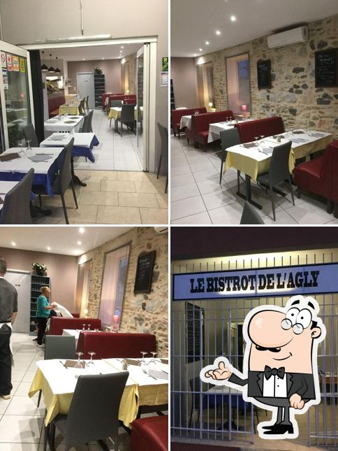 Installez-vous à l'une des tables de Le Bistrot de l ' Agly