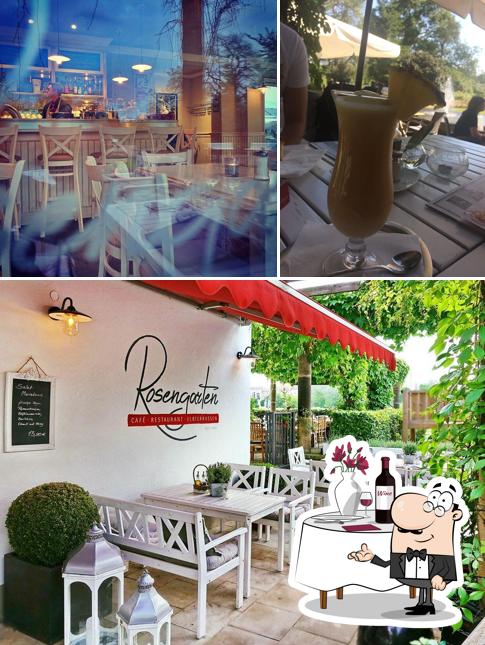 Look at this picture of Rosengarten Café · Restaurant · Elbterrassen