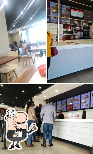 The interior of KFC Lebowakgomo