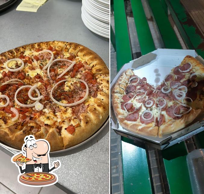 Prueba una pizza en Pizzaria Texas Grill - Cpa