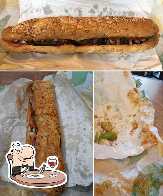 Nourriture à Subway