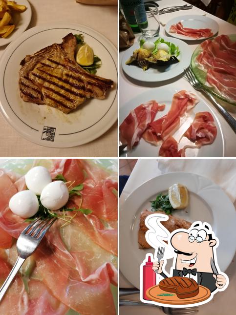 Prenditi i un pasto a base di carne a Trattoria Da Catine